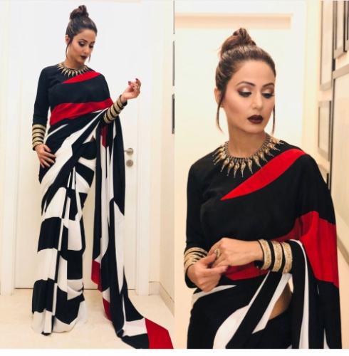 Designer Printed Saree8