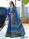 Designer Printed Uniform Silk saree thumb 13