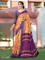 Designer Printed Uniform Silk saree thumb 14