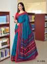 Designer Printed Uniform Silk saree thumb 18