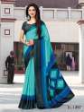 Designer Printed Uniform Silk saree thumb 2