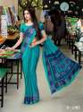 Designer Printed Uniform Silk saree thumb 3