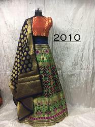 Designer Pure Banarasi silk Lehenga2