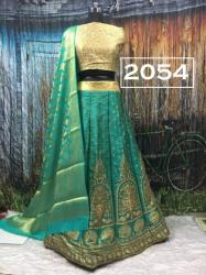 Designer Pure Banarasi silk Lehenga4