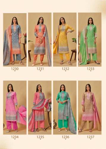 Designer Pure Cotton Print Salwar Suit