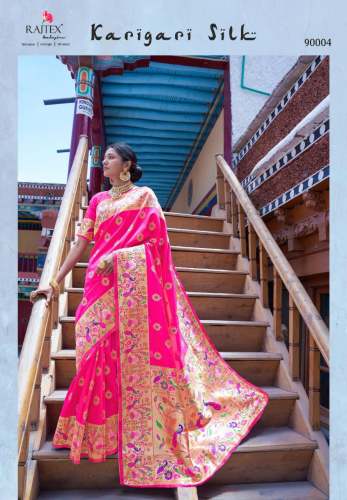 Designer Pure Paithani Silk Latest Saree