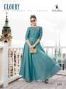 Designer Rayon Gown Style Kurti thumb 3
