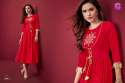 Designer Rayon Long Kurti thumb 3