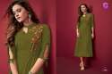 Designer Rayon Long Kurti thumb 4
