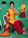 Designer Rayon Patiala suit  thumb 5