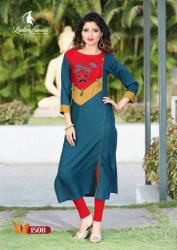 Designer Rayon Plain Kurti6