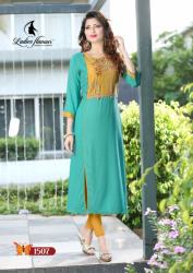 Designer Rayon Plain Kurti7