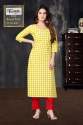 Designer Rayon Print Casual Wear Kurti thumb 2