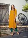 Designer Rayon Slub Festive Wear Kurti thumb 6