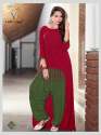 Designer Stitched Kurti with Stitched patiyala thumb 2