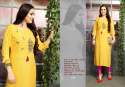 Designer Straight Long Rayon Kurti thumb 2