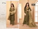 Designer Straight suit with Banarasi Dupatta thumb 3