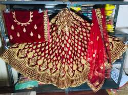 Designer Velvel Bridal Lehenga