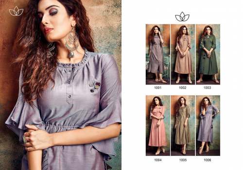 EVERMORE Silver Pearls vol.3 Designer Long Kurti