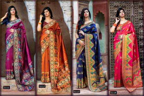 Exclusive Patola Silk Saree