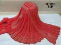 fancy EMbroidered Georgette Saree thumb 2