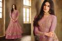 Fancy Embroidered Net Anarkali Suit thumb 1