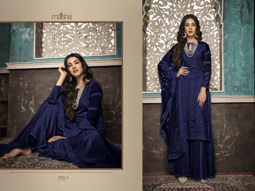 Fancy Heavy Georgette with Embroidery Salwar Suit