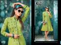 Fancy Rayon Slub Casual wear kurti thumb 4