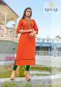 Fancy Rubby Silk With Embroidery Kurti thumb 9