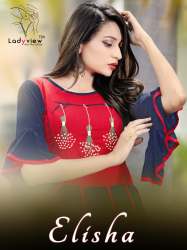 Gown Style Rayon Kurtis With Side Pocket