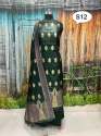 Heavy Banarasi  Golden Zari work Dress Material  thumb 4