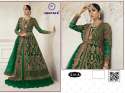 Heavy Butterfly Net Bridal Salwar Suit  thumb 1