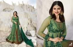 Heavy Designer Embroidered Anarkali Suit