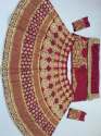 Heavy Embroidered Latest Bridal Lehenga thumb 3