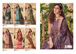 Heavy Pashmina Digital Print Winter Suit