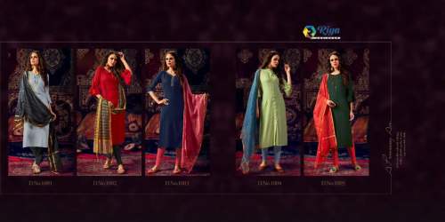 Heavy Rayon Embroidery work Kurti