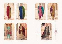 Jam Cotton Printed With Embroidery Straight Suit