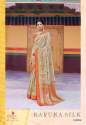 Krystal Sona Chandi Sattin patta Silk Saree thumb 9