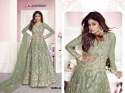 Latest bEMbroidered Net Anarkali Suit thumb 3