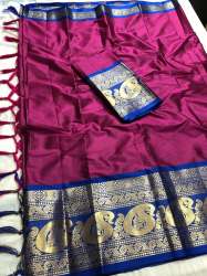 Latest Designer Banarasi Silk Saree