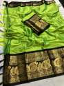 Latest Designer Banarasi Silk Saree thumb 4