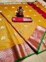 Latest Designer Cotton saree thumb 4
