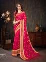 Latest Designer Embroidered Saree thumb 4