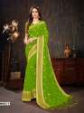 Latest Designer Embroidered Saree thumb 6