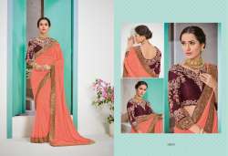 Latest Designer Georgette Heavy EMbroidered Saree