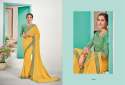 Latest Designer Georgette Heavy EMbroidered Saree thumb 1