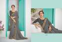 Latest Designer Georgette Heavy EMbroidered Saree thumb 4