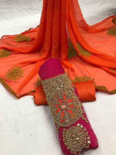 Latest Designer Handwork Dress Material