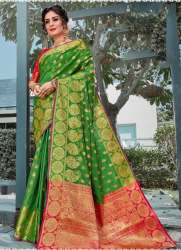 Latest Designer Kalamkari Silk saree