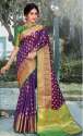 Latest Designer Kalamkari Silk saree thumb 1